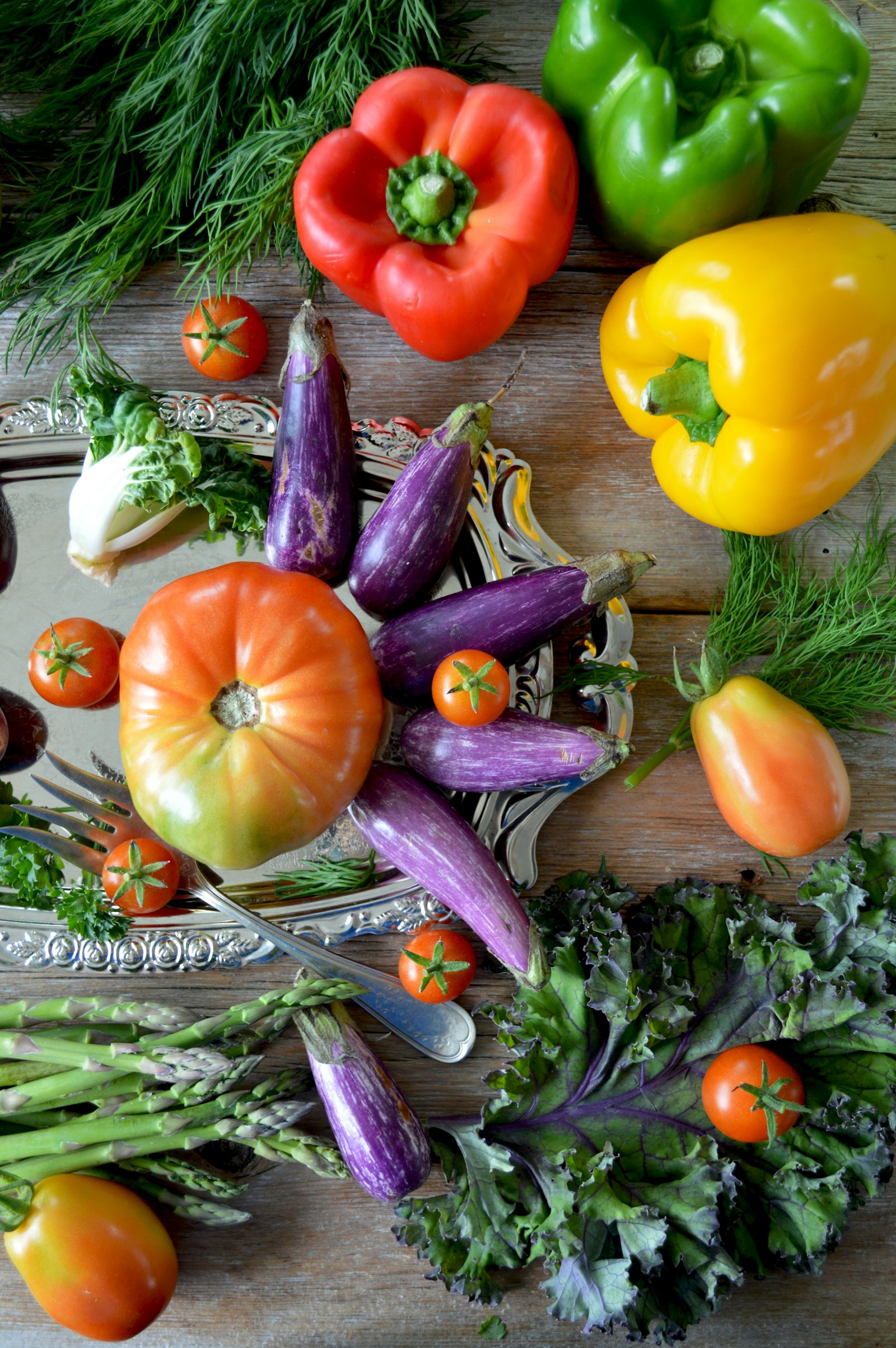 Botte de légumes frais